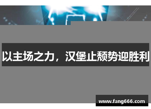 以主场之力，汉堡止颓势迎胜利